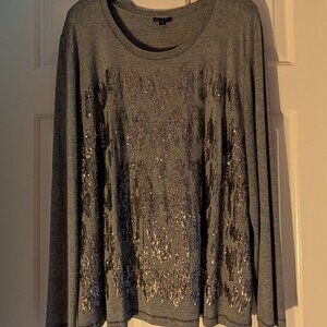 Lafayette 148 New York Sequin T Shirt